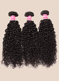 Back-to-School Deep Wave 3-Piece Bundle Deal w/ Closure (14", 16", 18" + 14" Closure)